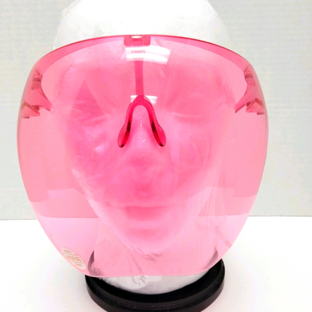 Hot Pink Full Face Visor Goggle Sunglasses